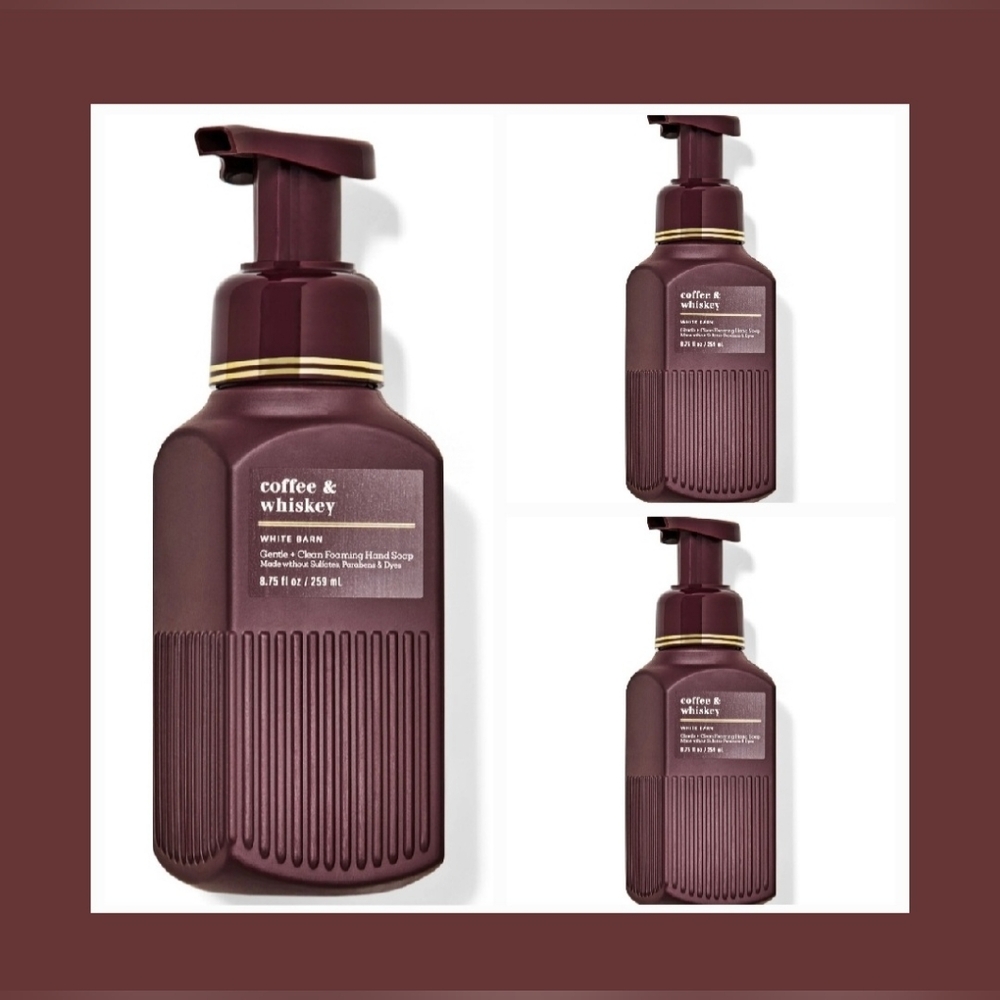 COFFEE AND WHISKEY HAND SOAPS